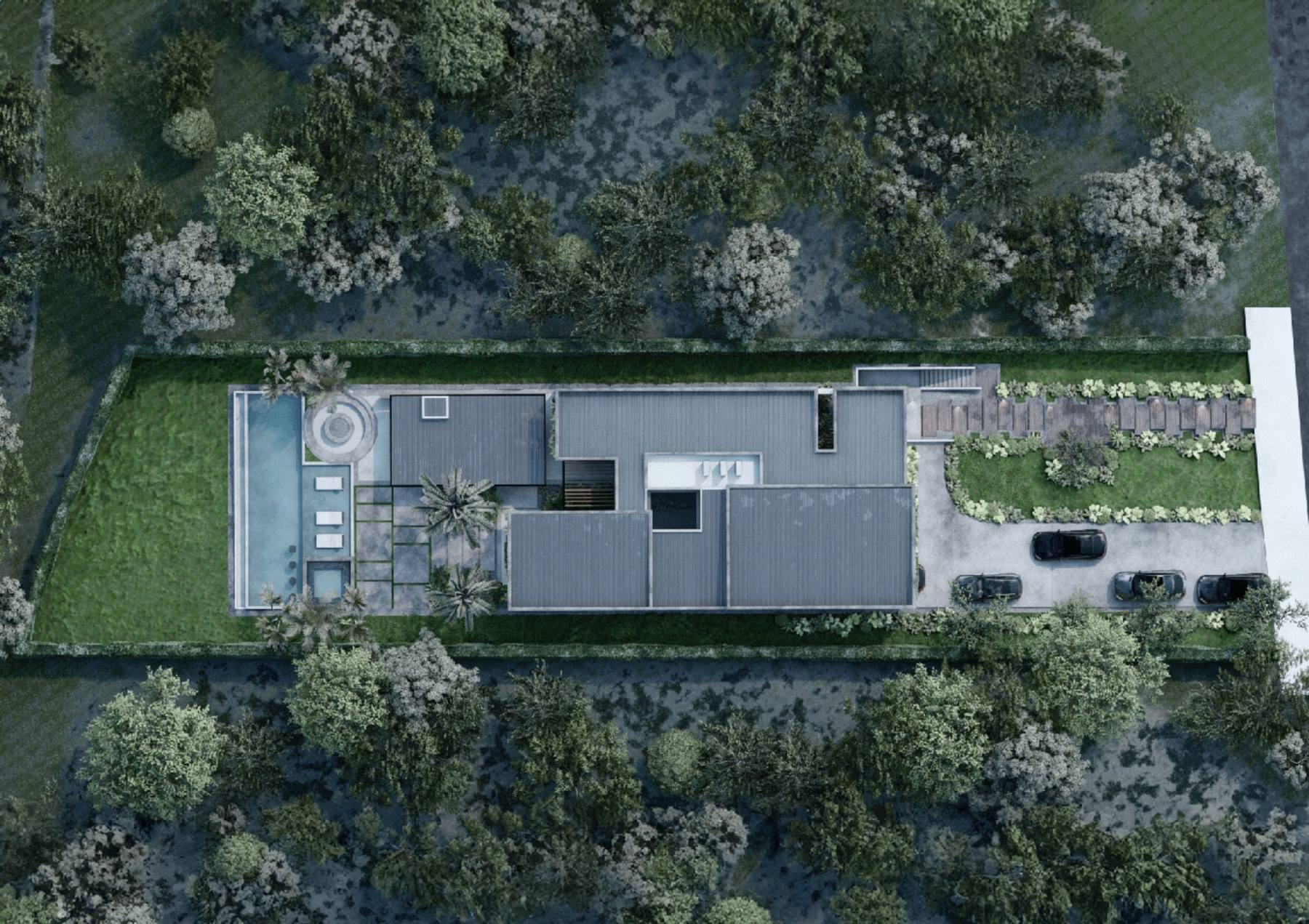 Casa F.S — Vista aérea